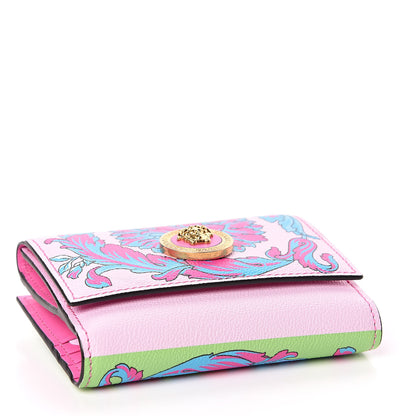 Versace Calfskin Voyage Barocco Compact Wallet 4 of 6