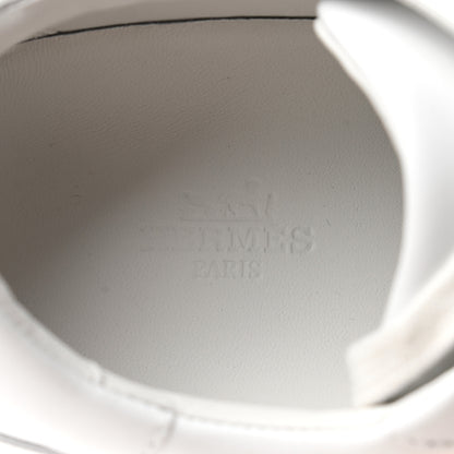 Hermes Calfskin Day Sneakers 39 White 8 of 9
