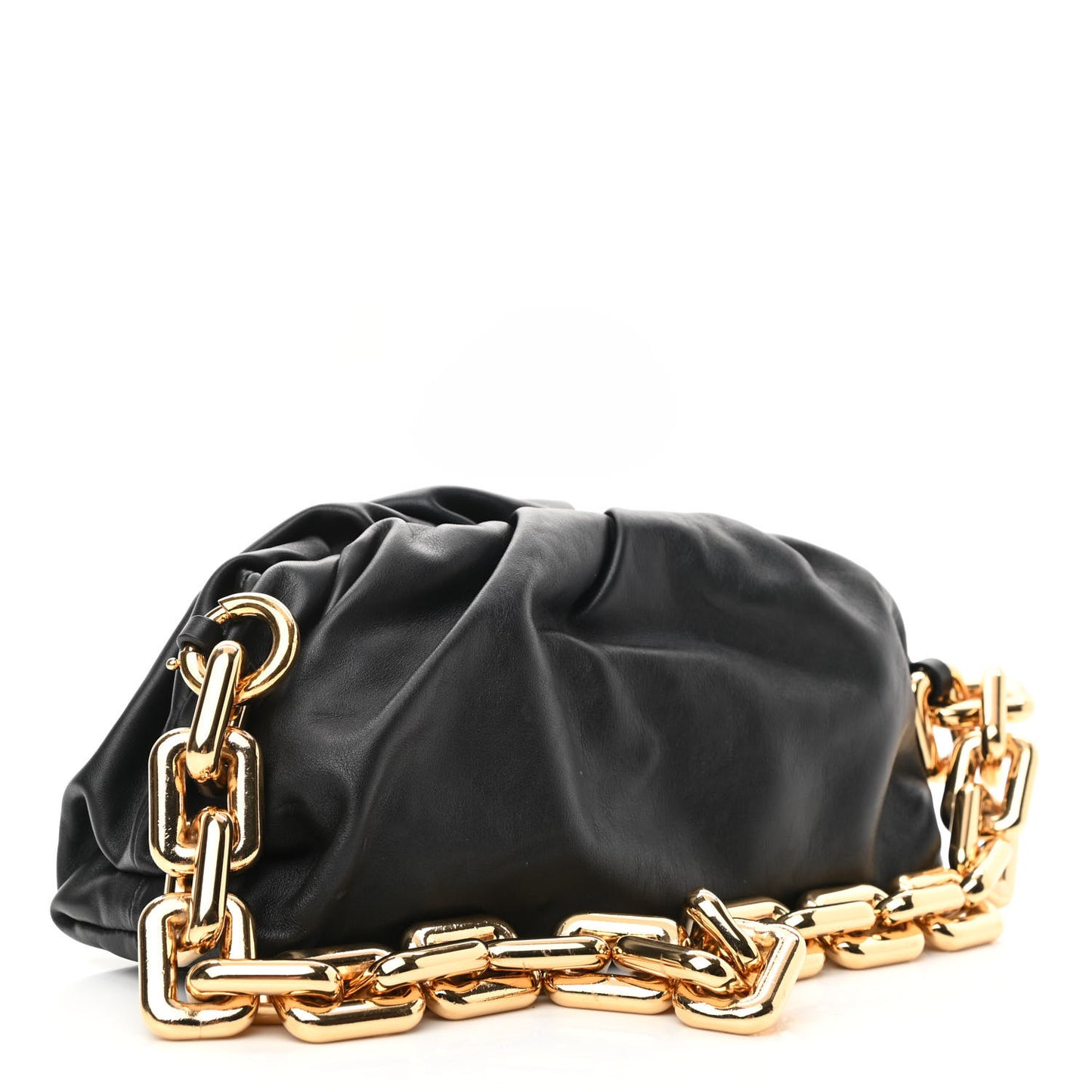 Calfskin The Pouch Chain Black
