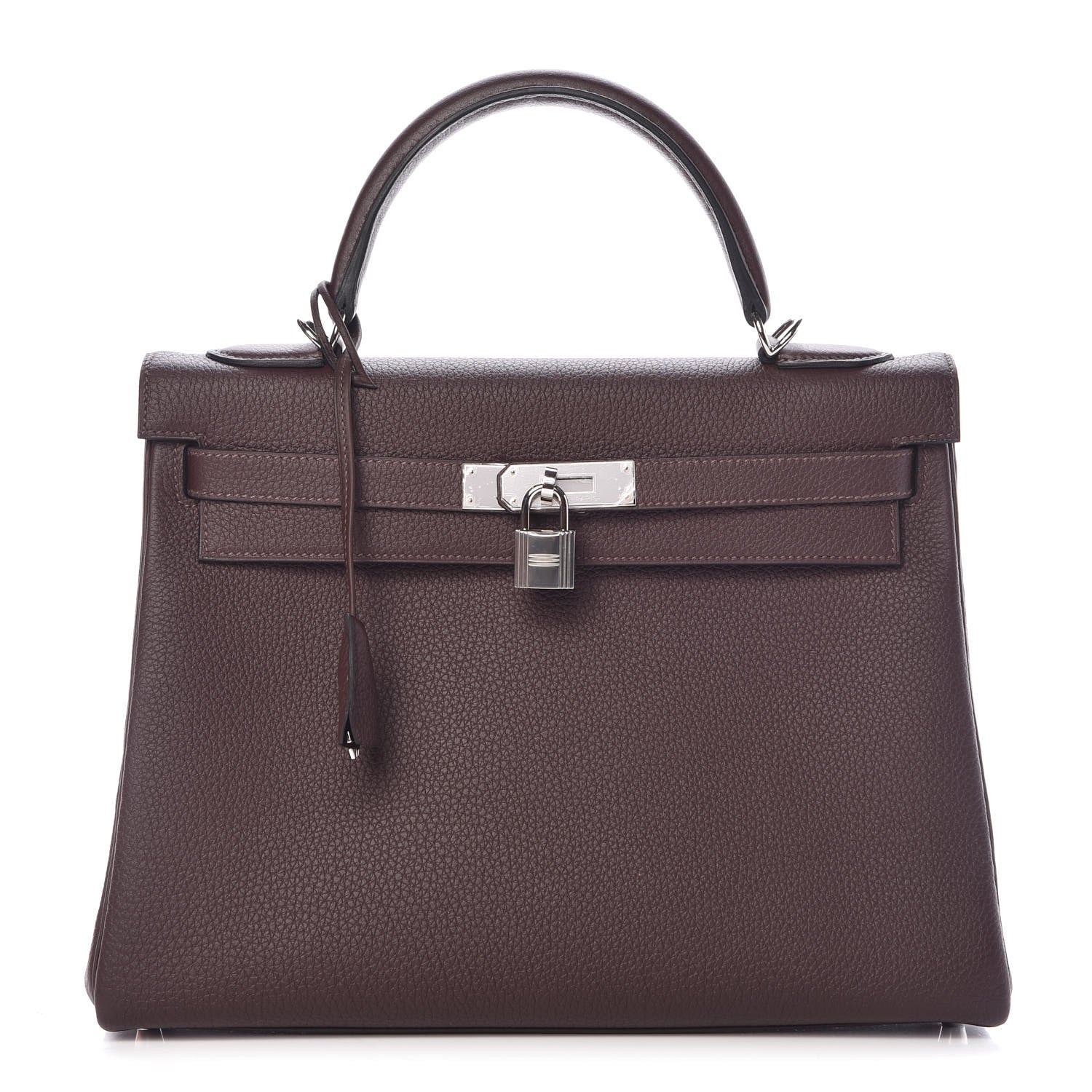 Hermes Togo Kelly Retourne 32 Chocolate 1 of 39