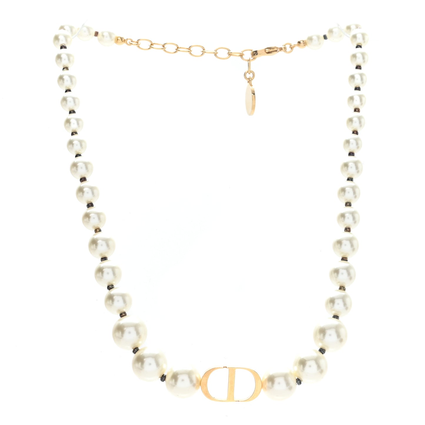 Pearl 30 Montaigne Choker Necklace Gold