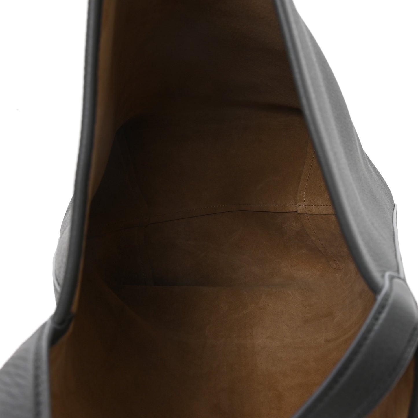 Grained Calfskin Large N/S Park Tote Timouse Grey