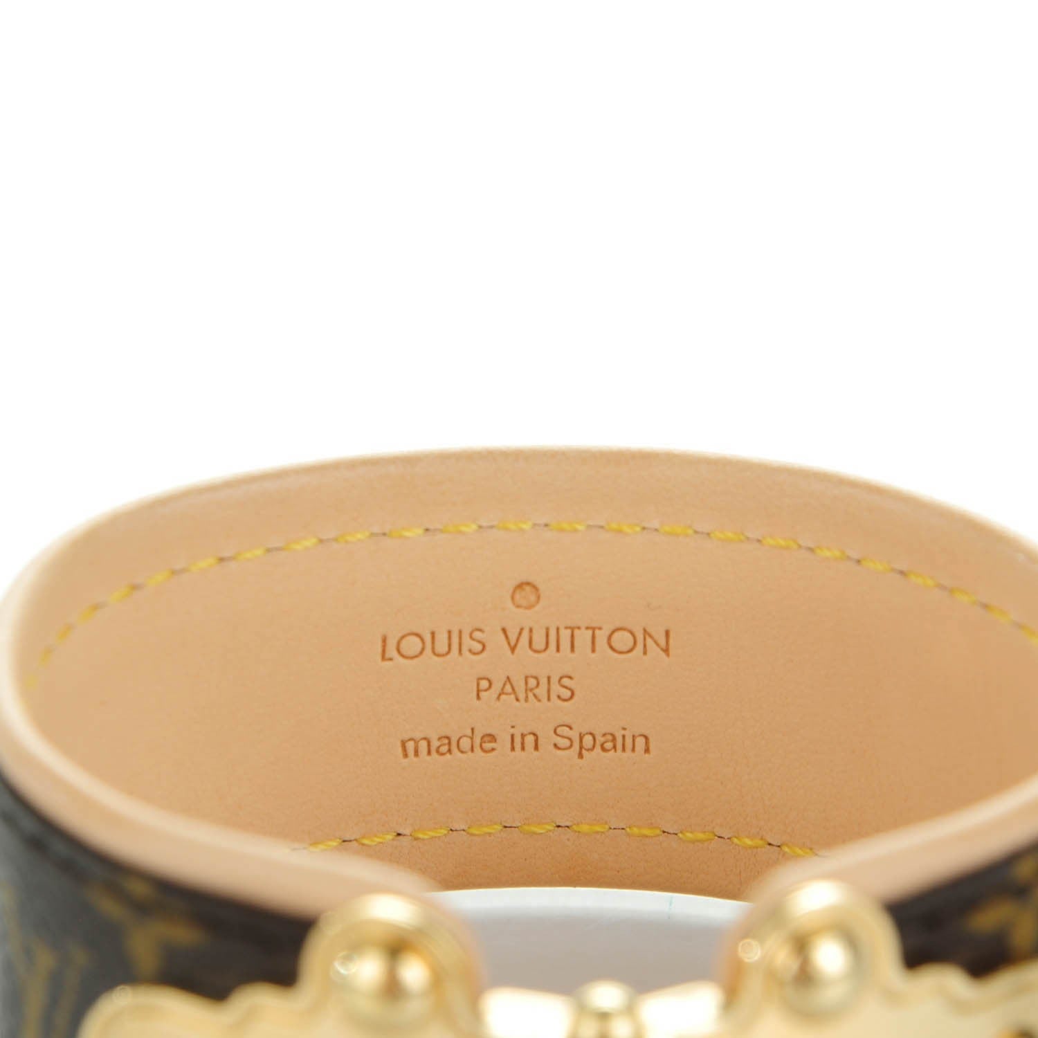Louis Vuitton Monogram Save It Bracelet 19 5 of 6