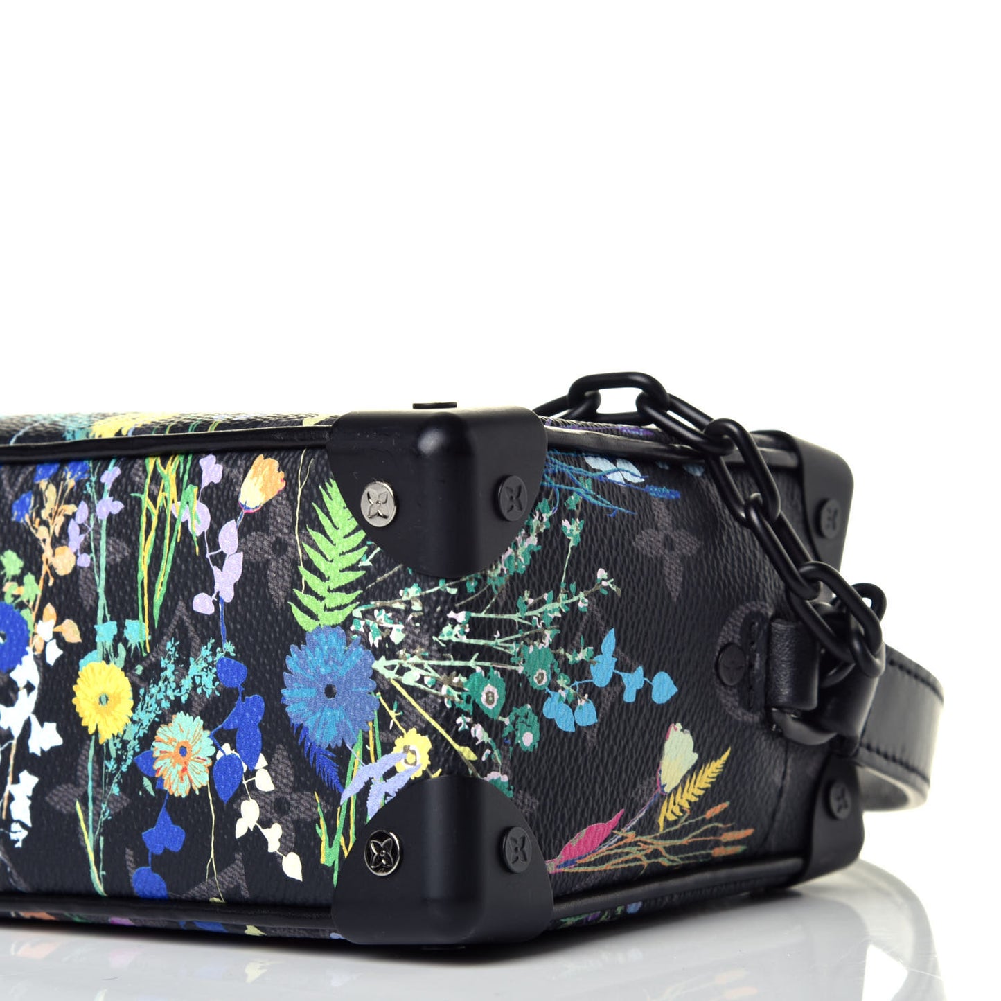 Monogram Eclipse Flower Print Mini Soft Trunk