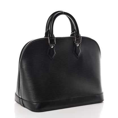 Louis Vuitton Epi Alma PM Black 2 of 8
