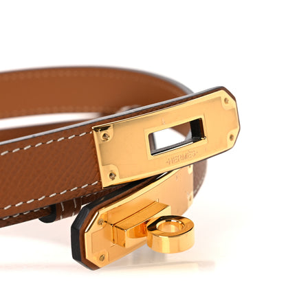 Hermes Epsom Kelly Belt Gold 4 of 4