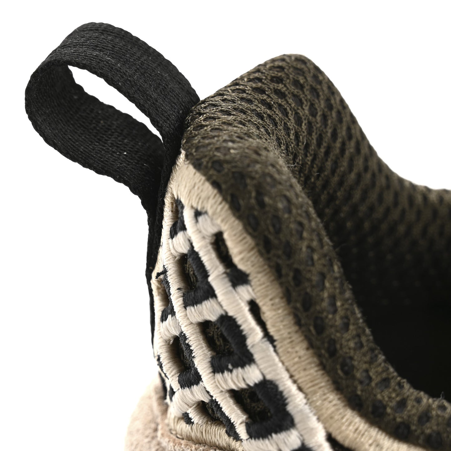 Suede Calfskin Embroidered CC Sneakers 38 Beige Black