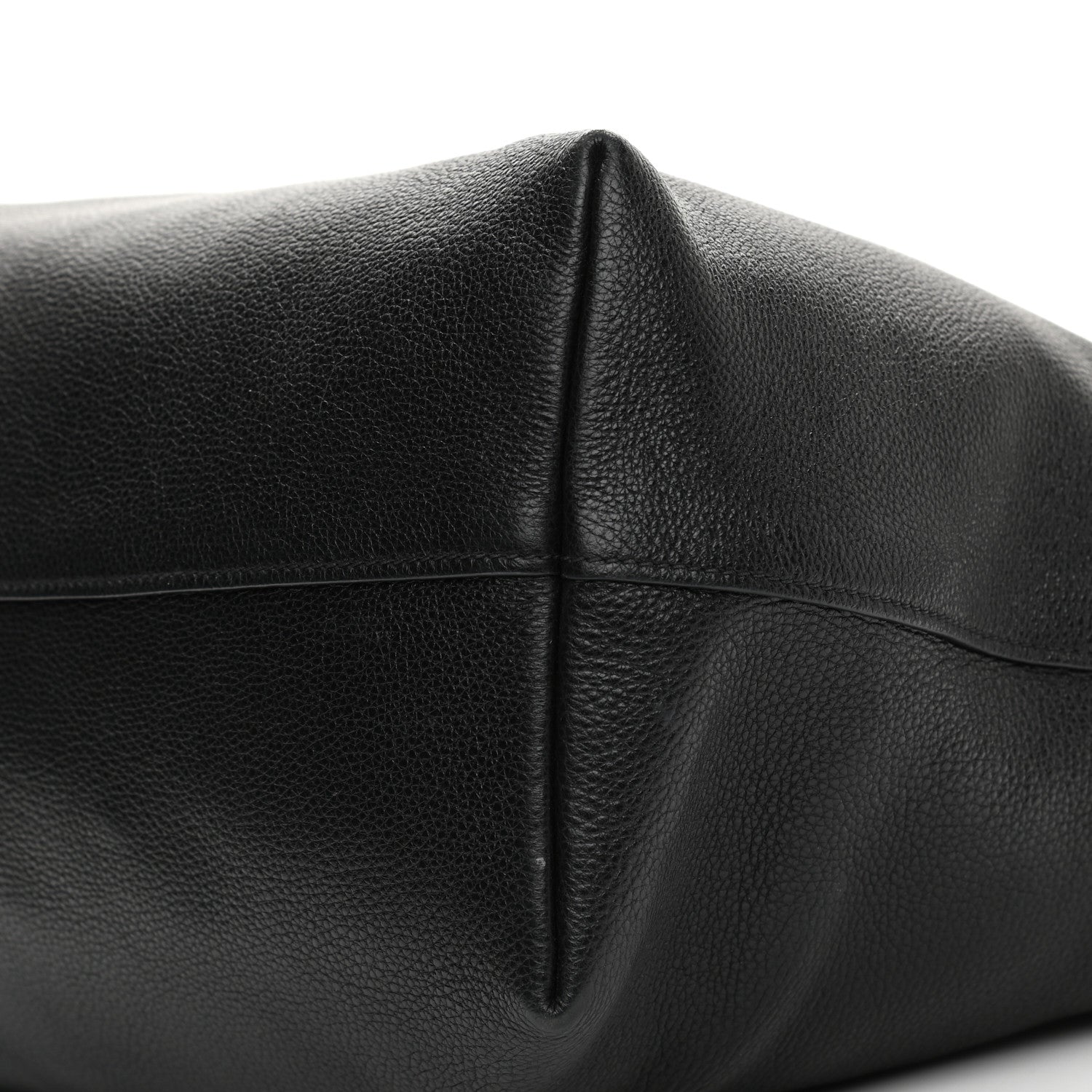 Prada Vitello Daino Zip Shopping Tote Black 9 of 11