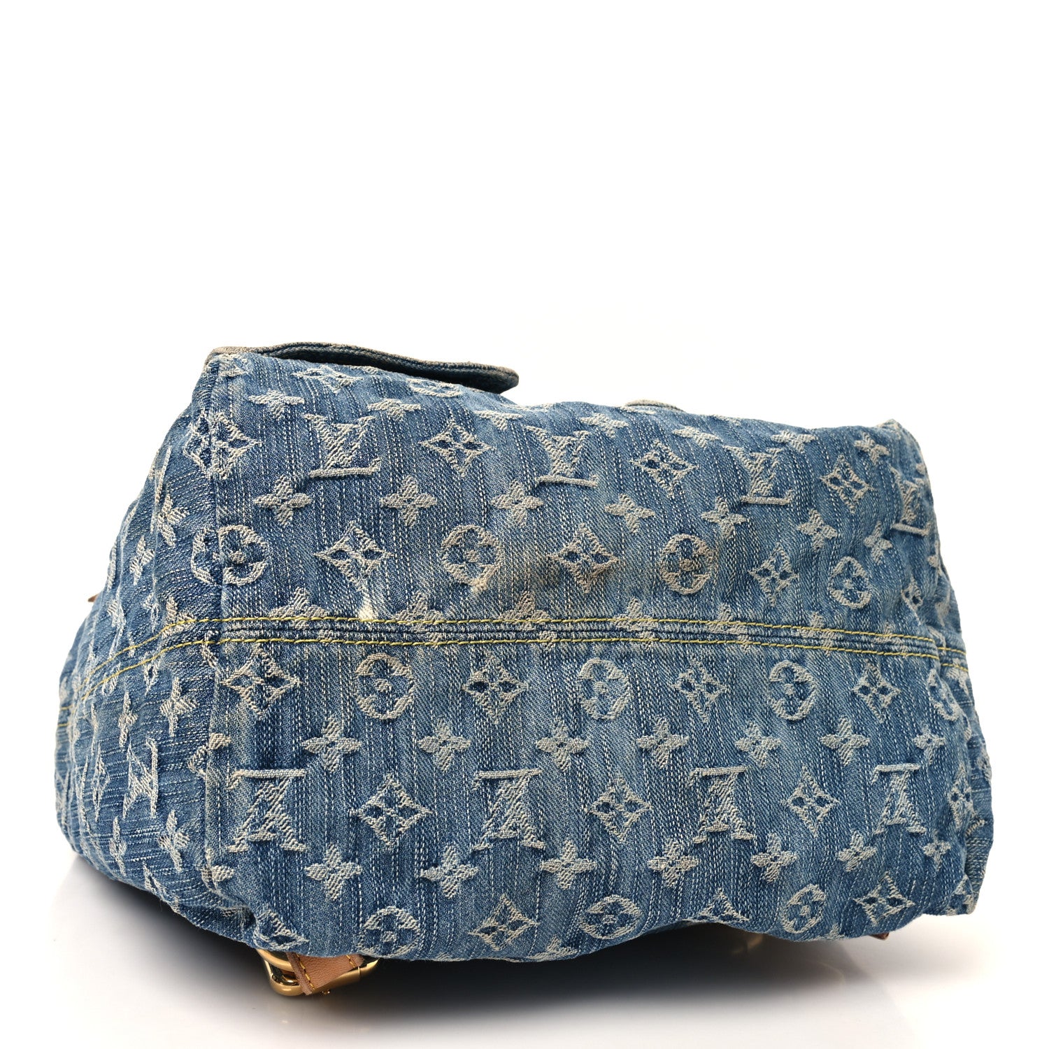 Louis Vuitton Denim Sac a Dos Backpack GM Blue 4 of 11