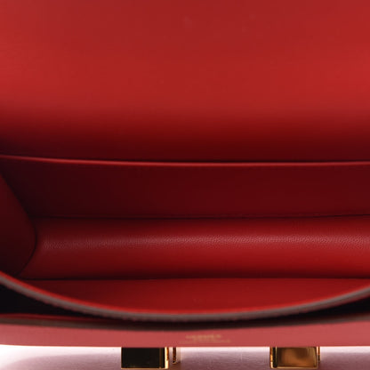 Hermes Evercolor Constance 18 Rouge Casaque 5 of 15