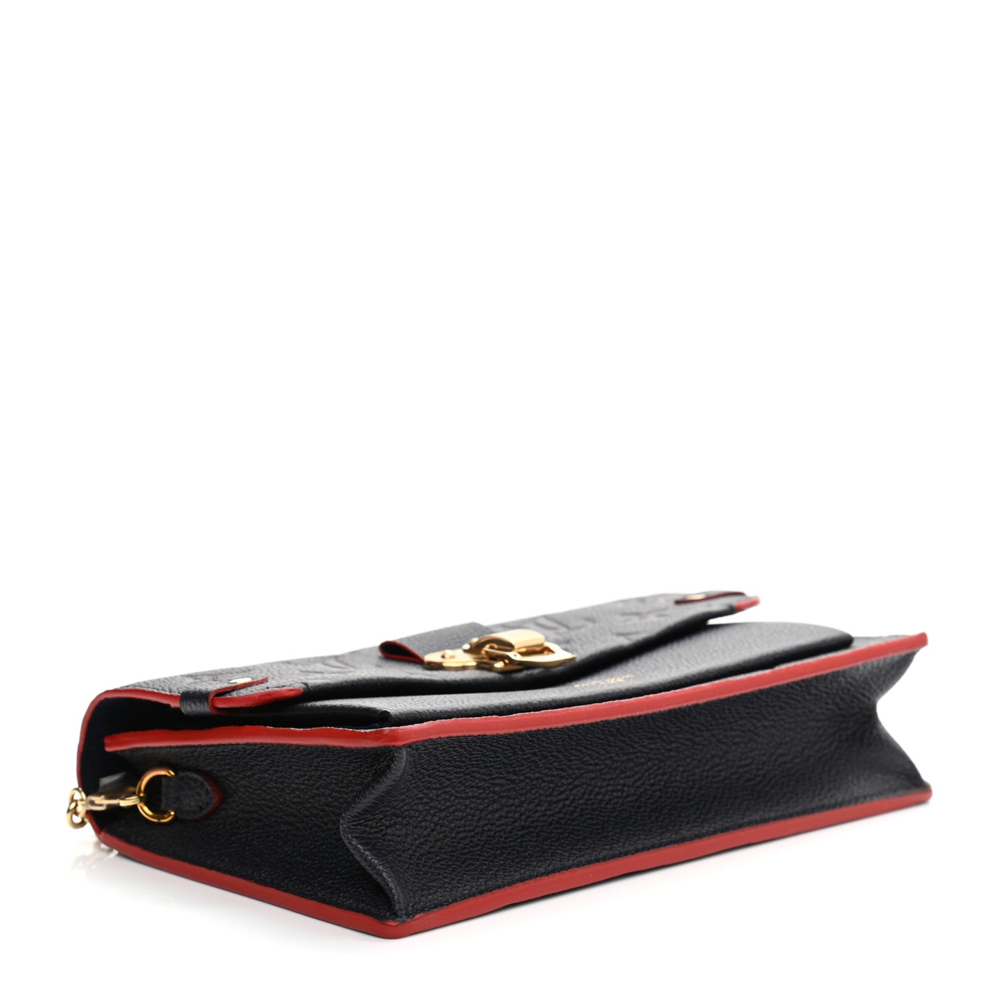 Empreinte Vavin Chain Wallet Marine Rouge