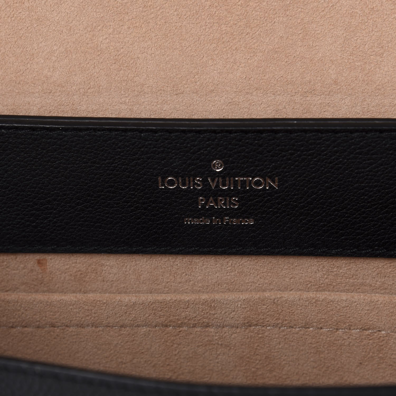 Louis Vuitton Calfskin Lockme Ever BB Black 9 of 12