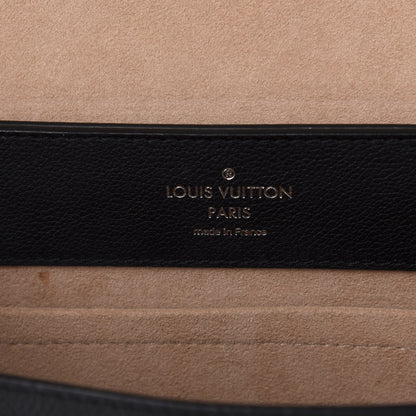 Louis Vuitton Calfskin Lockme Ever BB Black 9 of 12