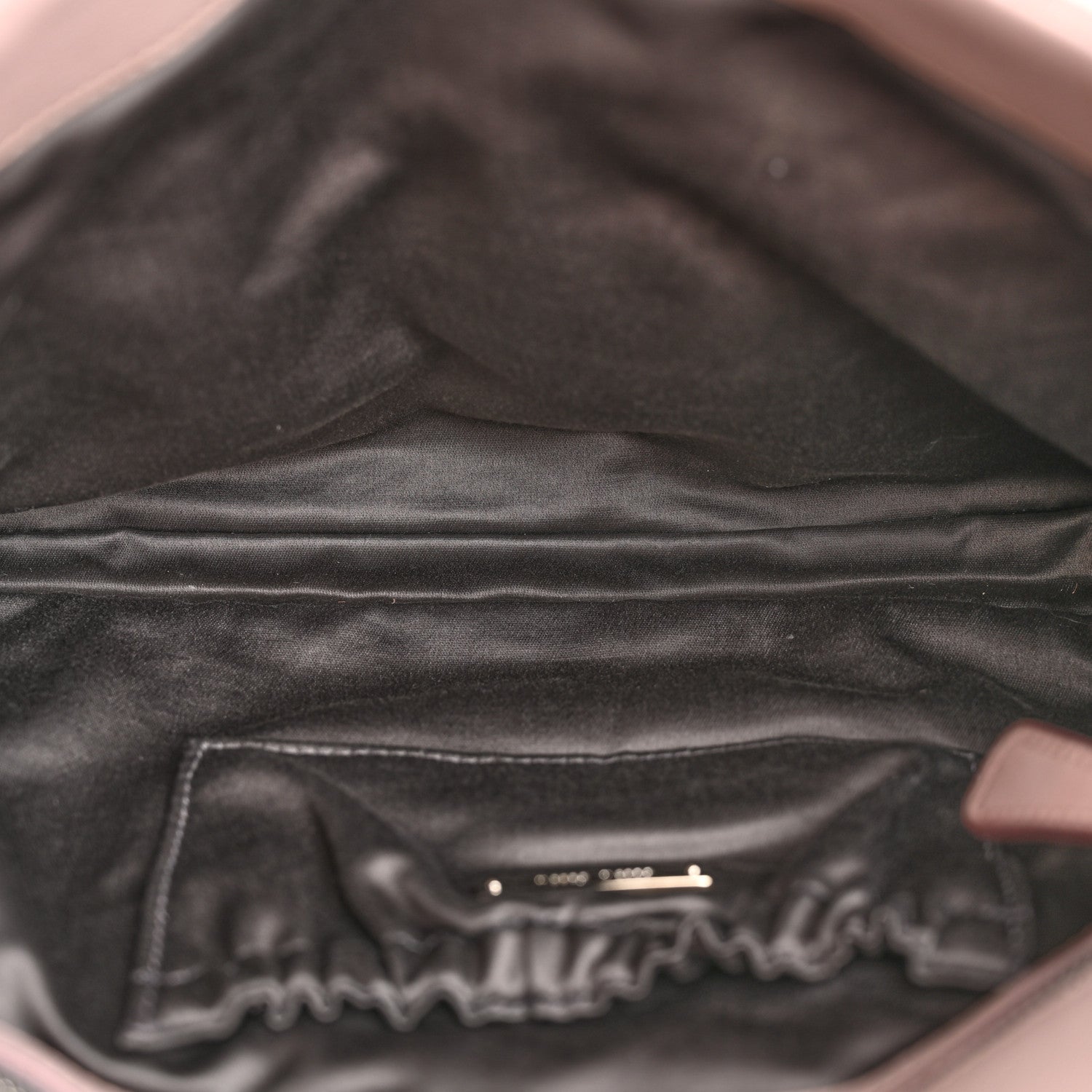 Miu Miu Nappa Matelasse Crystal Flap Clutch Cammeo 5 of 14