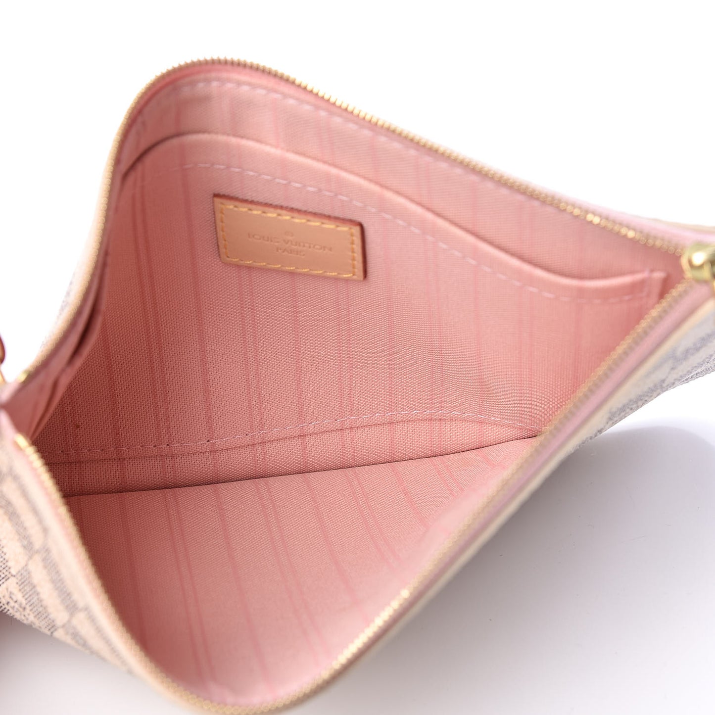 Damier Azur Neo Neverfull GM Rose Ballerine