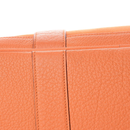 Hermes Toile Negonda Garden Party Tote 36 MM Orange 10 of 16
