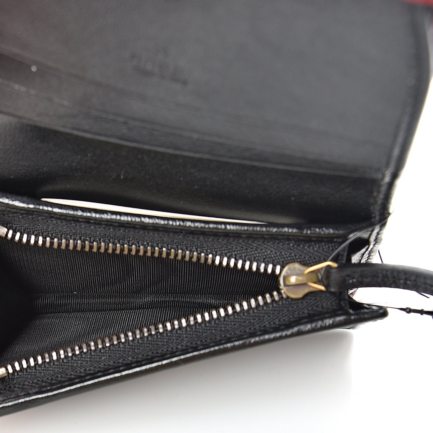 Azalea Calfskin Matelasse Diagonal Patchwork Torchon GG Marmont Card Case Wallet Black Beige Romantic Cerisw