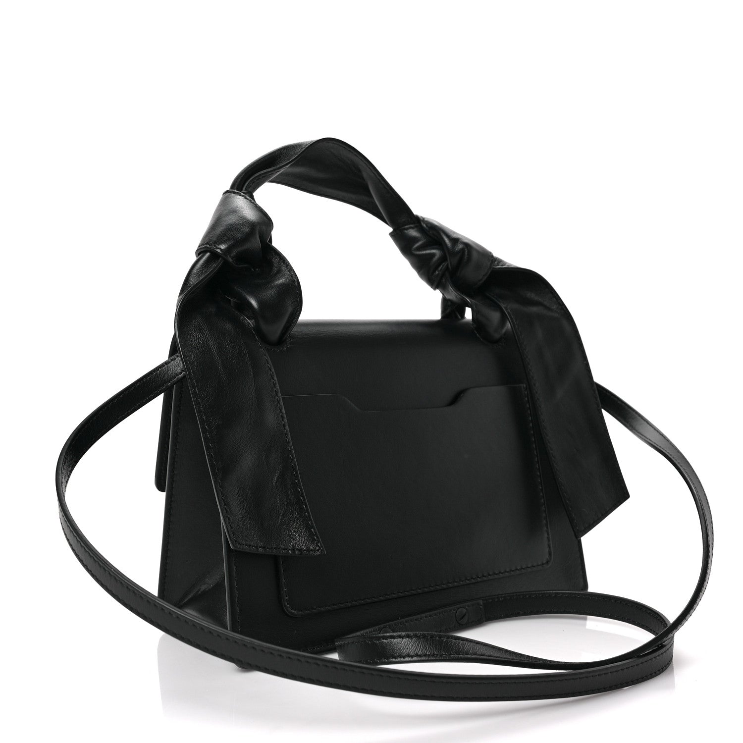 Off-White Calfskin Jitney 1.4 Bag Black 3 of 9