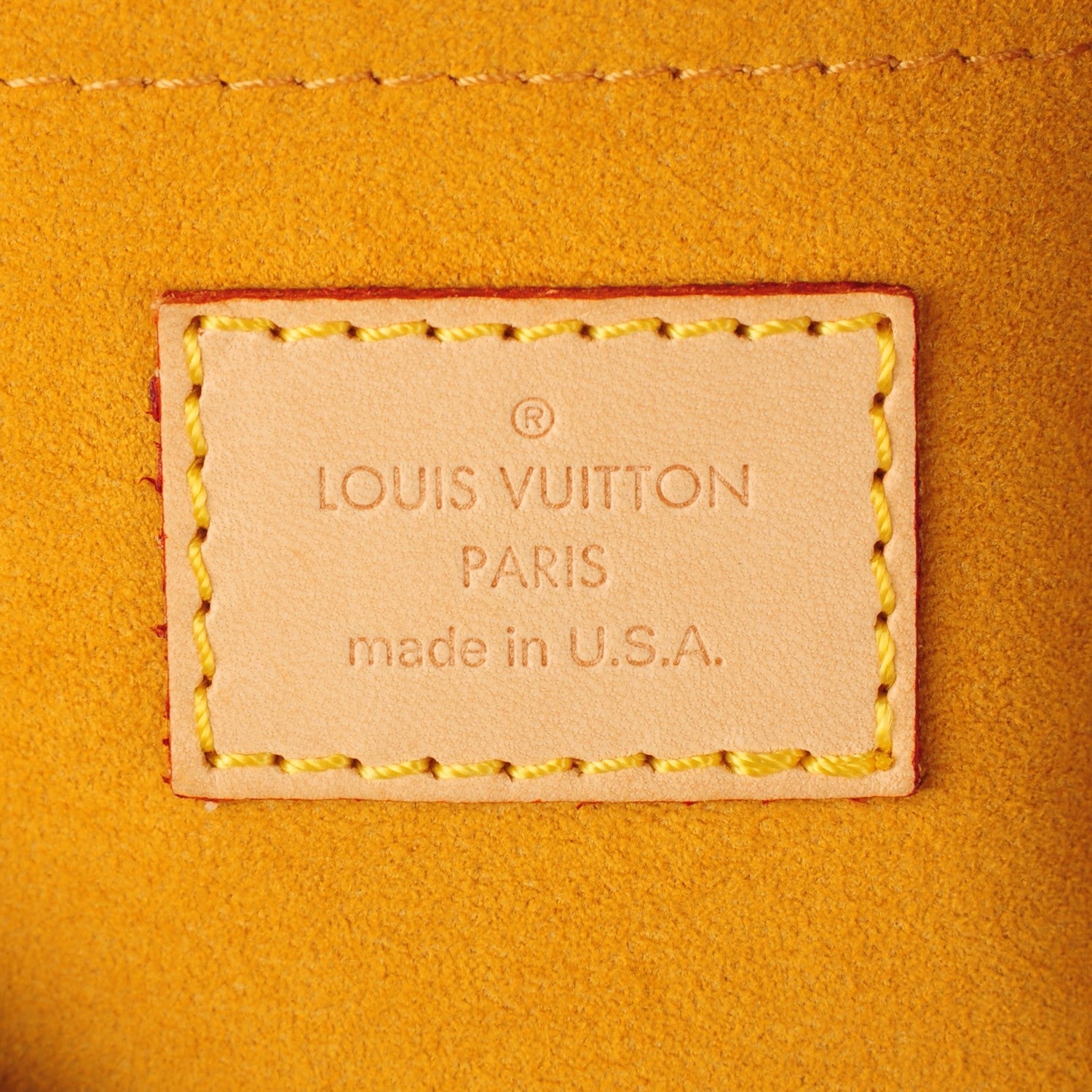 Louis Vuitton Monogram Denim Baggy PM Blue 6 of 7