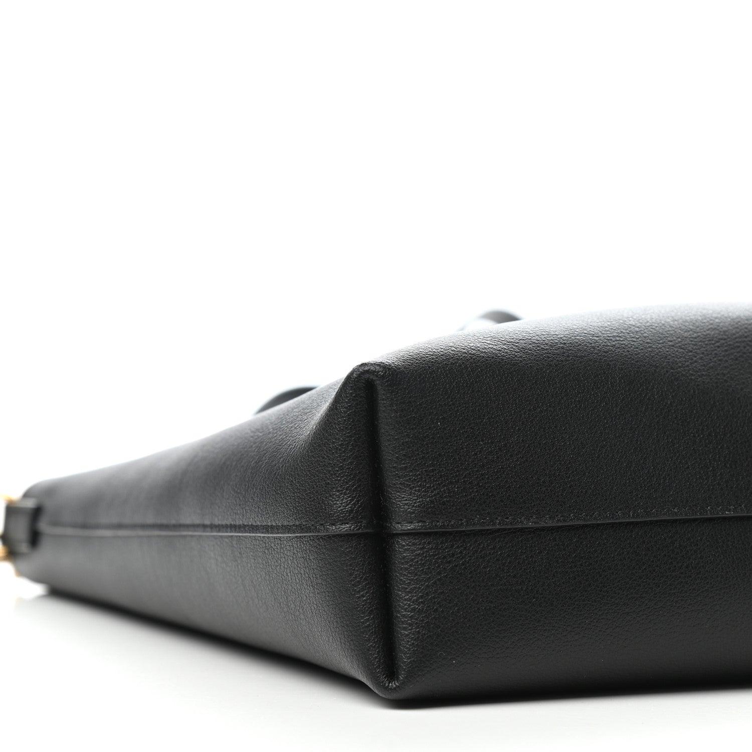 Saint Laurent Calfskin Toy Shopping Tote Black 7 of 9