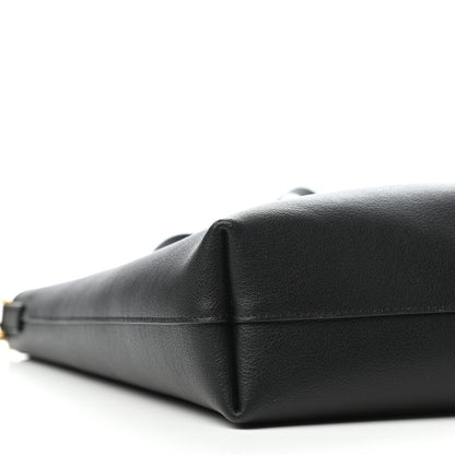 Saint Laurent Calfskin Toy Shopping Tote Black 7 of 9
