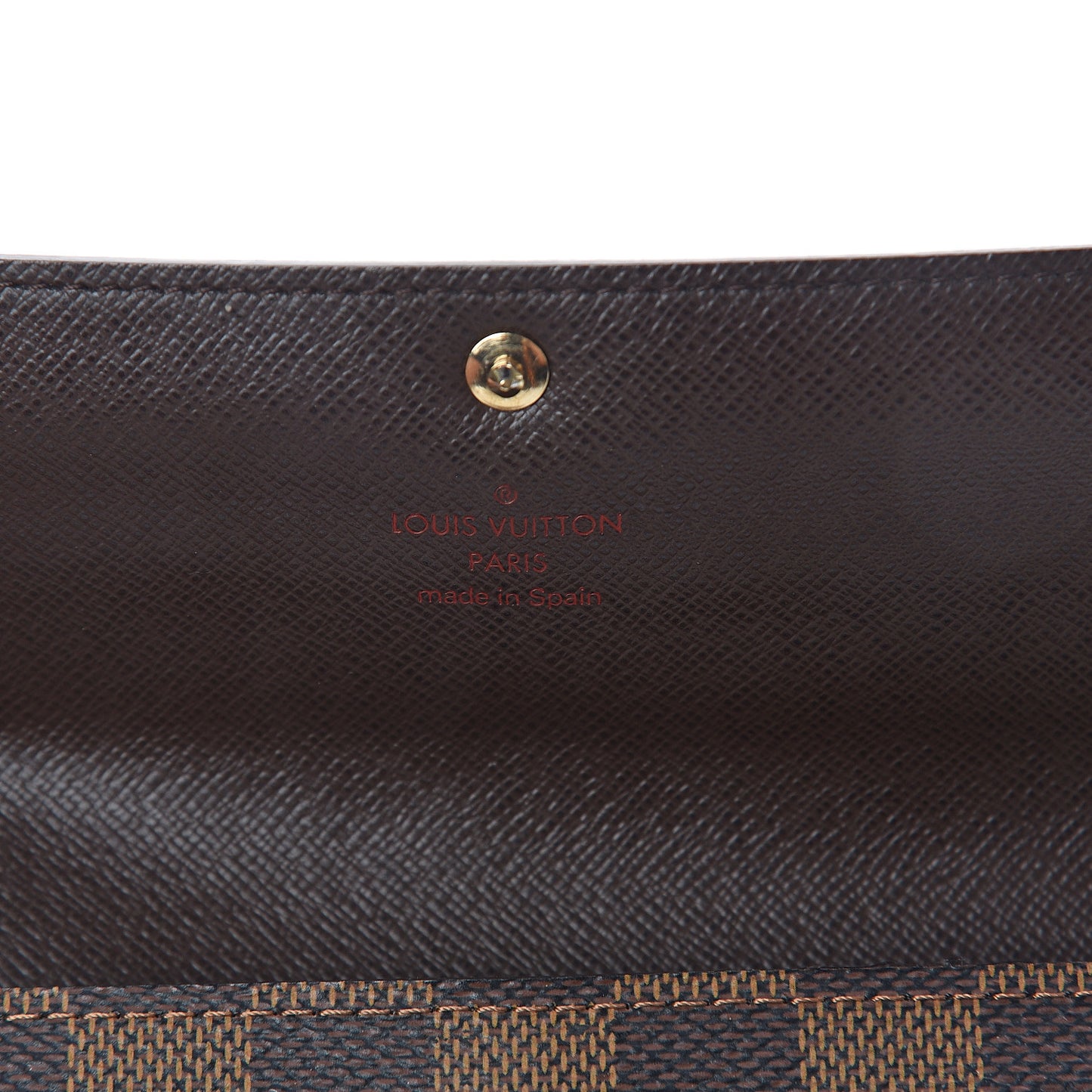 Damier Ebene Sarah Wallet