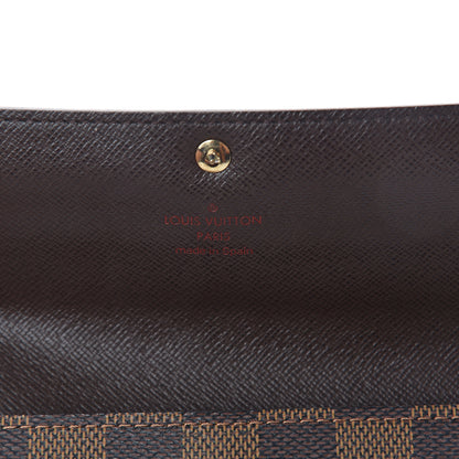 Louis Vuitton Damier Ebene Sarah Wallet 5 of 5