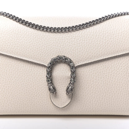 Gucci Dollar Calfskin Mini Dionysus Chain Wallet Mystic White 10 of 10