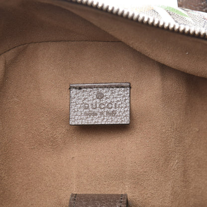Gucci GG Supreme Monogram Tian Web Small Day Backpack Beige Multicolor New Acero 5 of 17