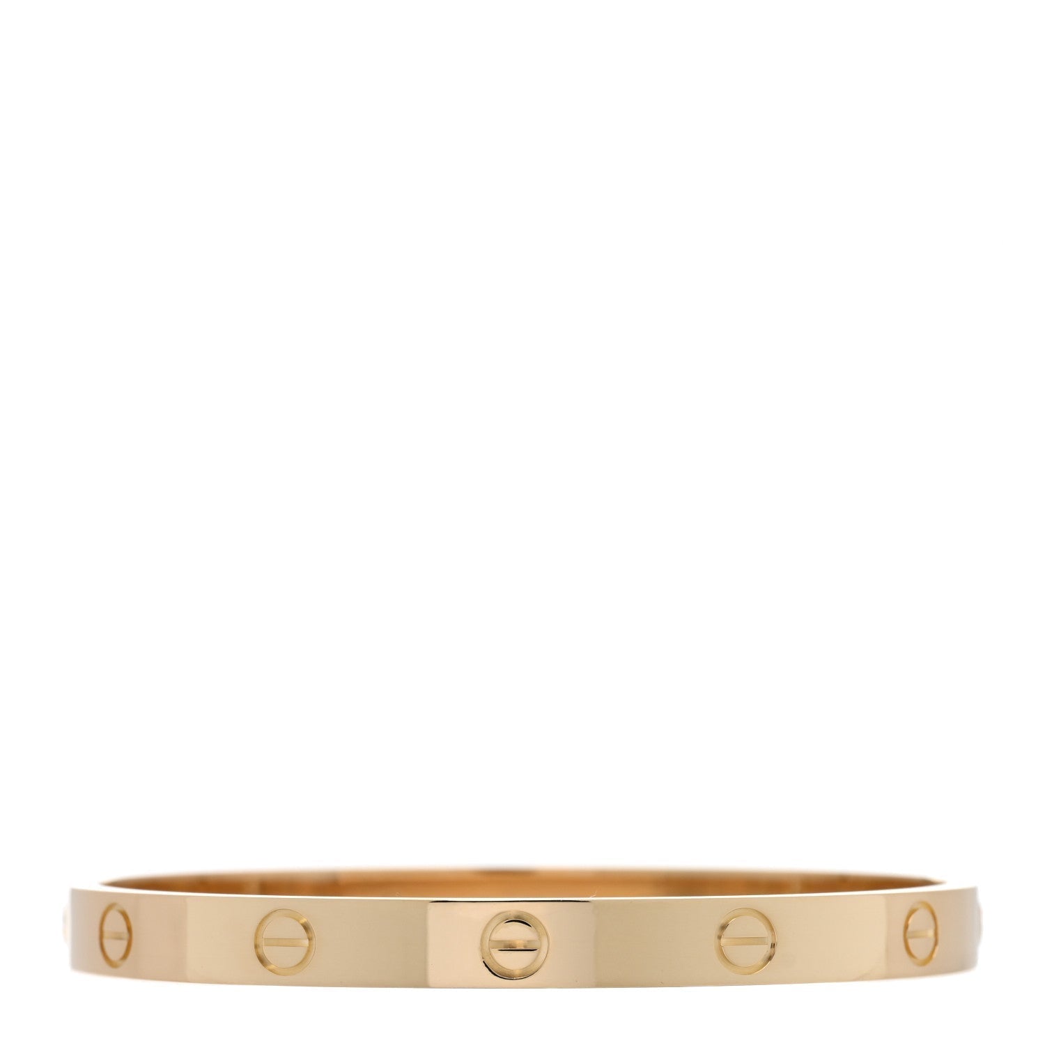 Cartier 18K Yellow Gold LOVE Bracelet 18 1 of 7