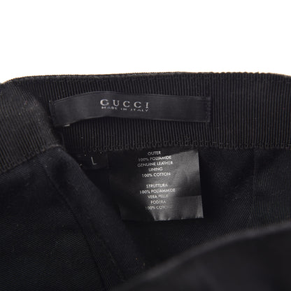 Gucci Polyamide Baseball Hat L Black 5 of 5