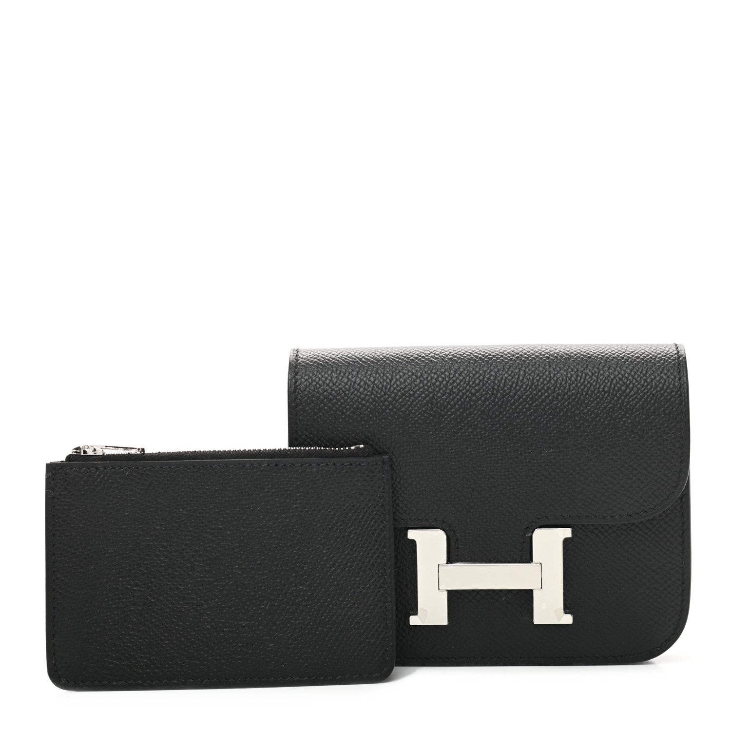 Hermes Epsom Constance Slim Wallet Black 3 of 8