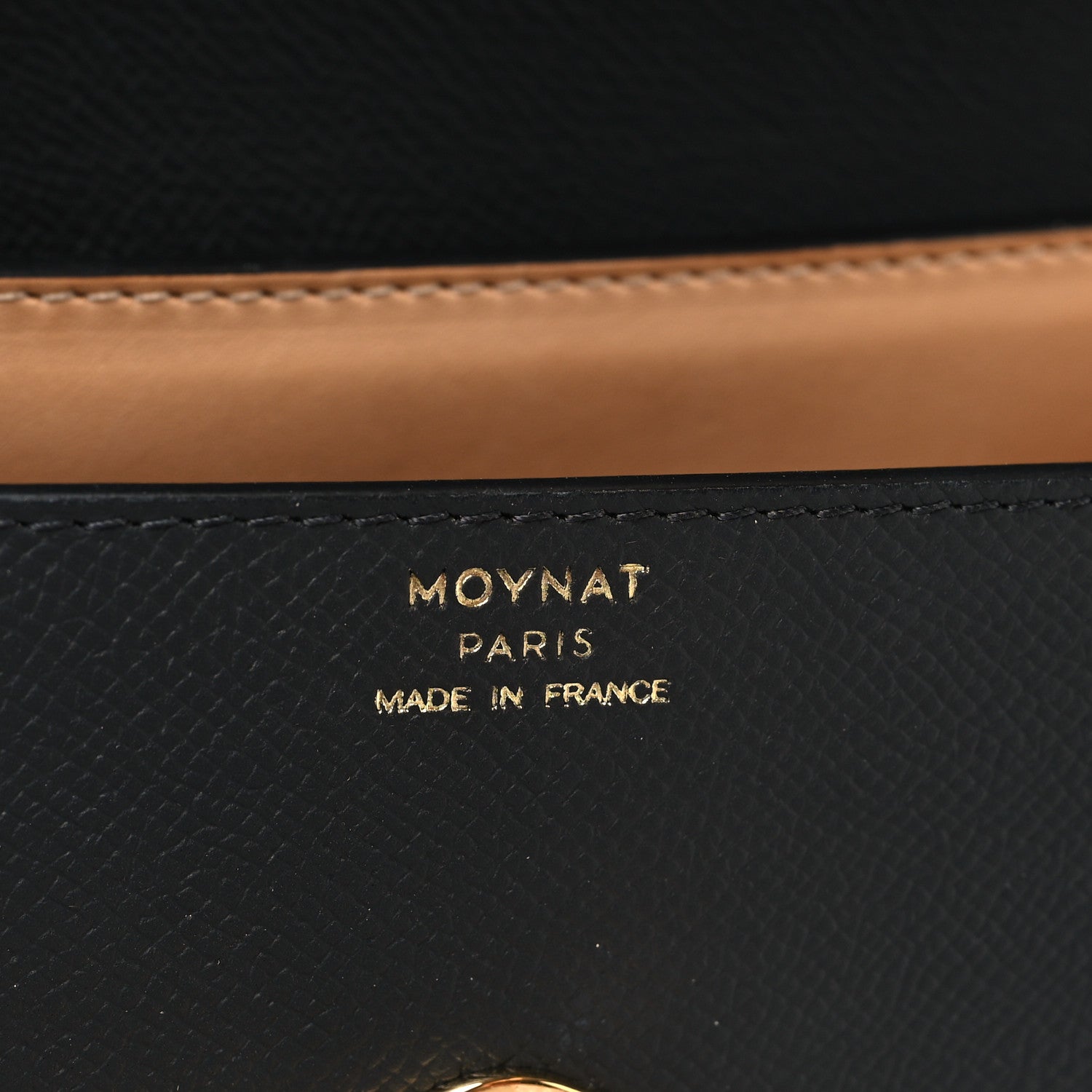 Moynat Carat Calfskin Gabrielle PM Black 6 of 10