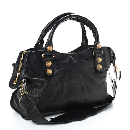 Balenciaga Agneau Giant 21 Gold Hardware City Black 3 of 10