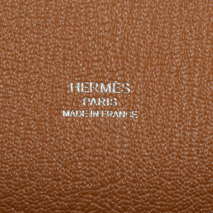 Hermes Taurillon Clemence Jypsiere 28 Gold 10 of 21