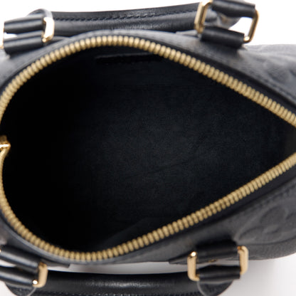 Louis Vuitton Empreinte Monogram Giant Speedy Bandouliere 20 Black 5 of 12