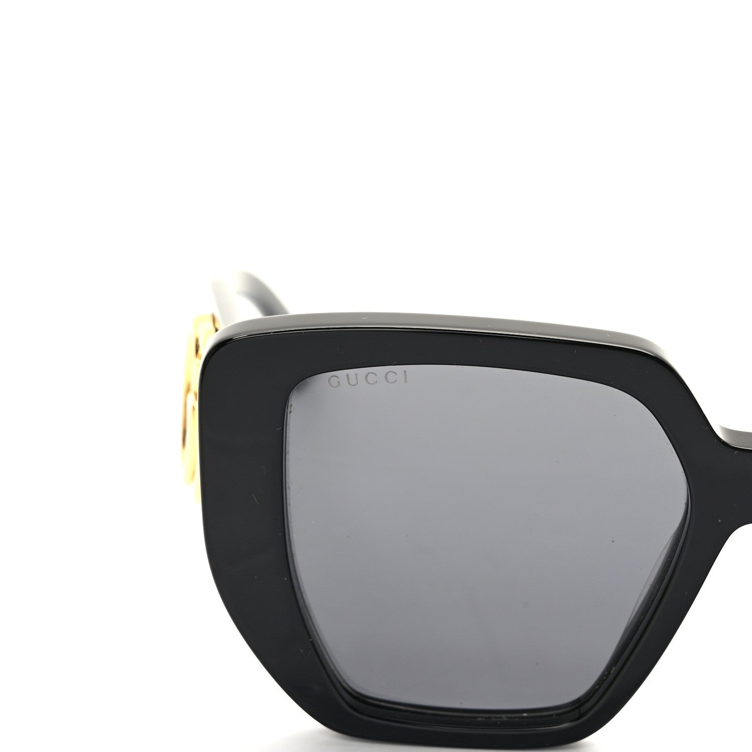 Gucci Acetate Square Frame Sunglasses GG0956S Black 5 of 8