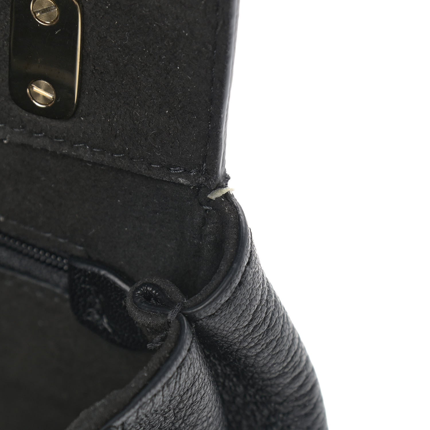 Mulberry Glossy Goatskin Small Lily Flap Black 14 of 17