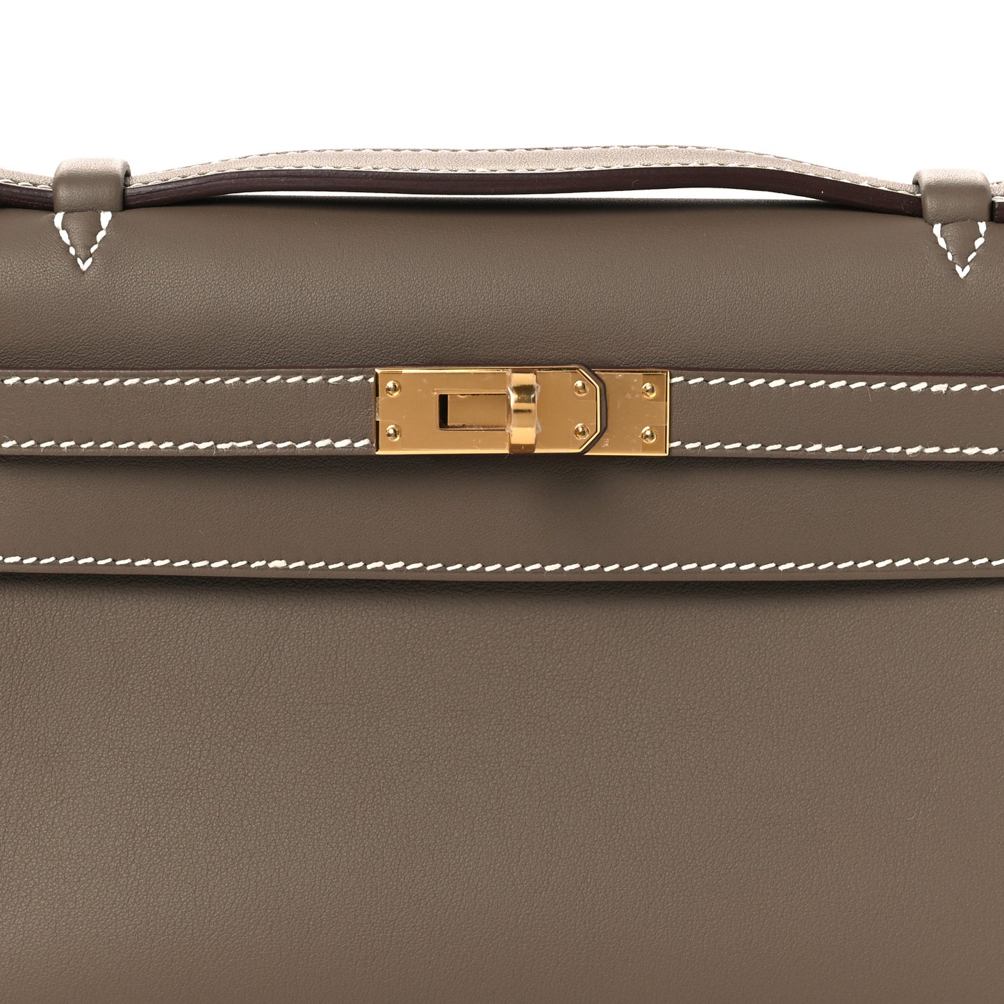 Swift Kelly Pochette Clutch Etoupe