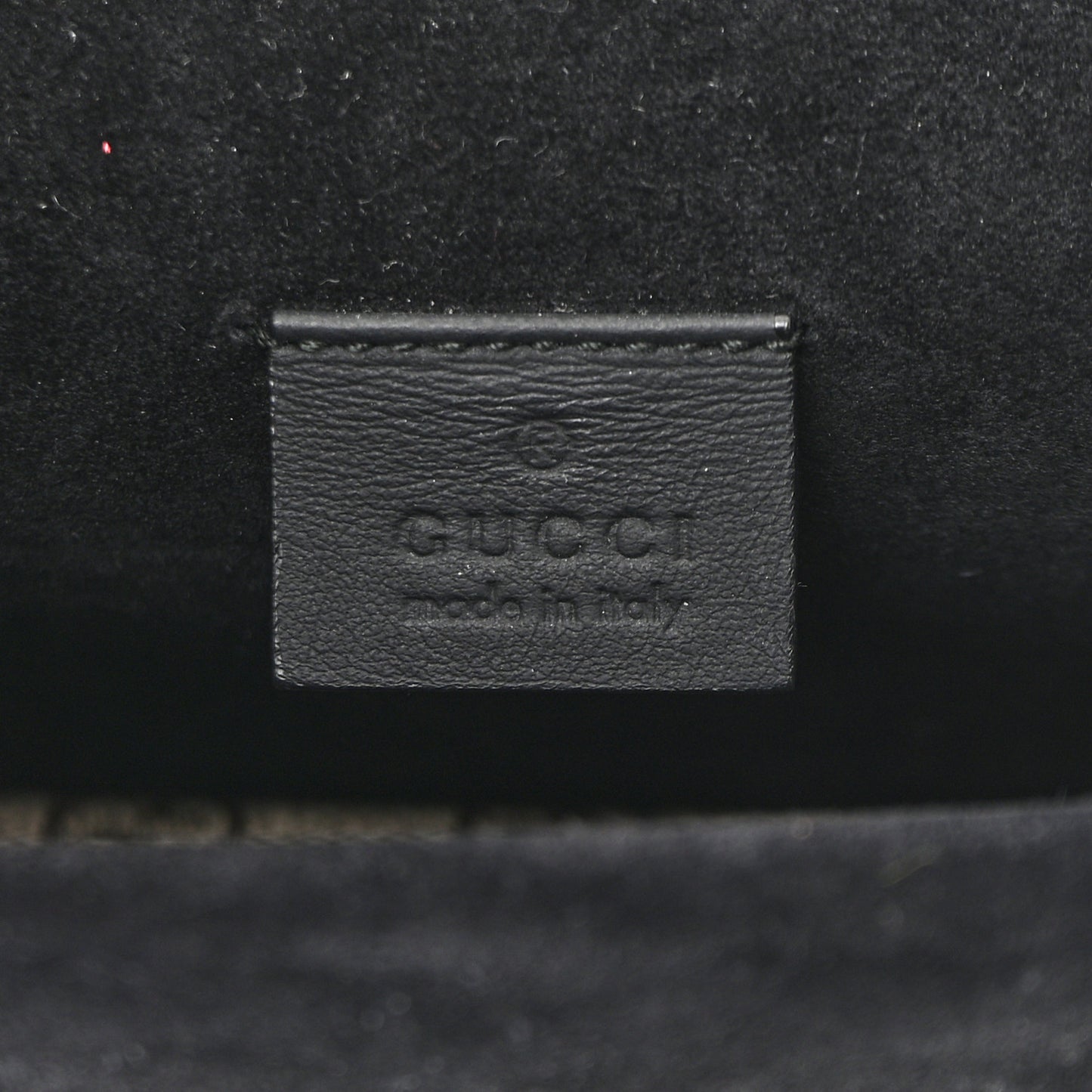 GG Supreme Monogram Mini Dionysus Shoulder Bag Black