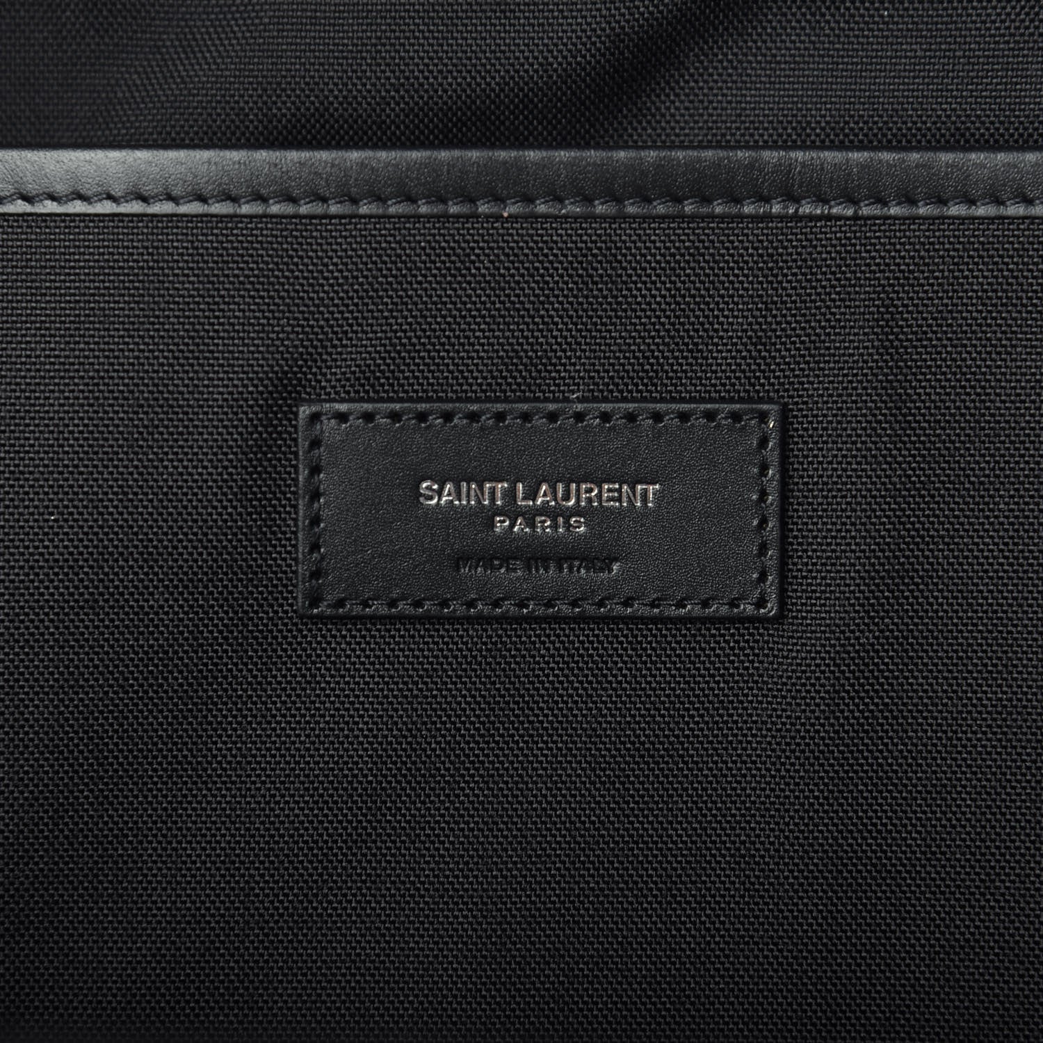 Saint Laurent Canvas SL Playing Cards City Backpack Black 5 of 9