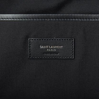 Saint Laurent Canvas SL Playing Cards City Backpack Black 5 of 9
