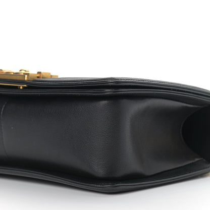 Chanel Calfskin Quilted Medium Boy Flap Black 9 of 10