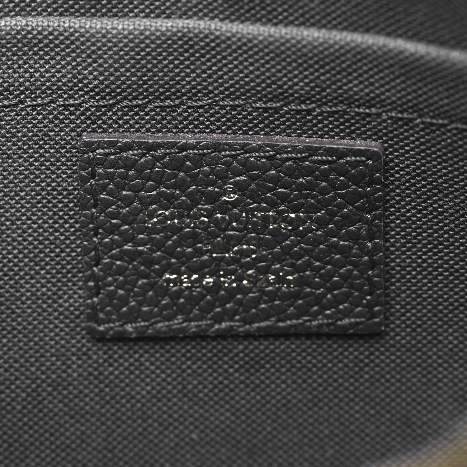 Louis Vuitton Monogram Pallas Clutch Blue Marine 6 of 10