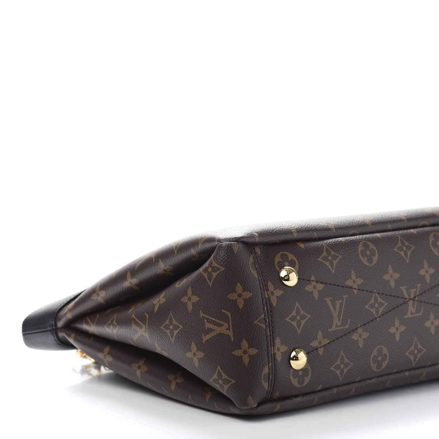 Louis Vuitton Monogram Pallas Shopper Black 8 of 10