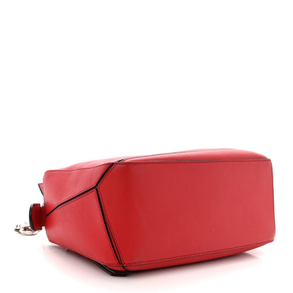 Loewe Calfskin Small Puzzle Bag Scarlet 4 of 10