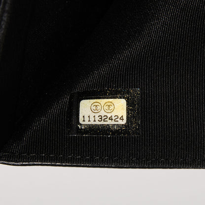 Chanel Caviar Quilted Large Flap Wallet Black 8 of 9
