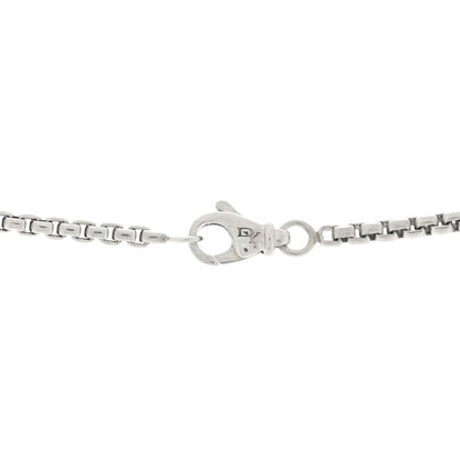 David Yurman Sterling Silver 18K Yellow Gold X Cross Necklace 4 of 4
