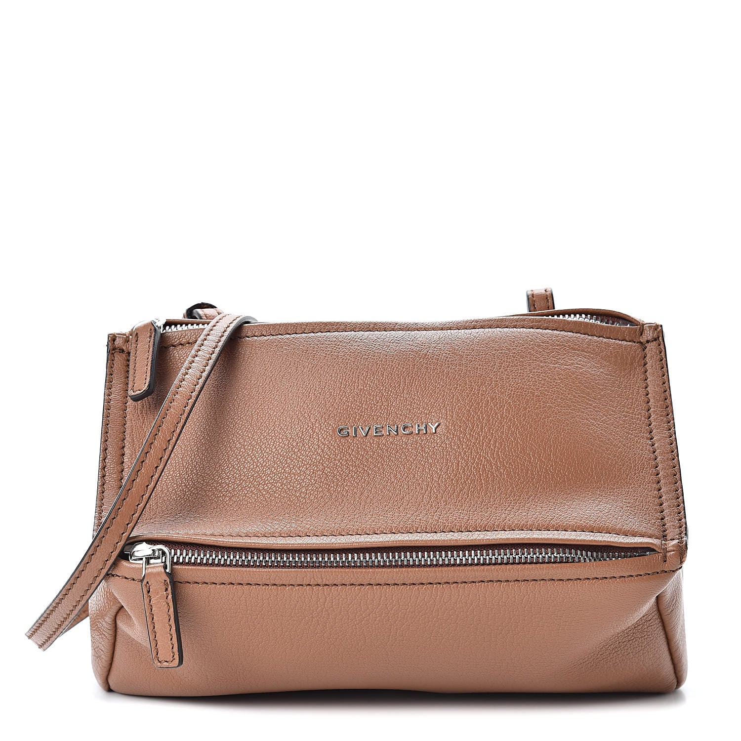 Givenchy Sugar Goatskin Mini Pandora Pony Brown 1 of 11