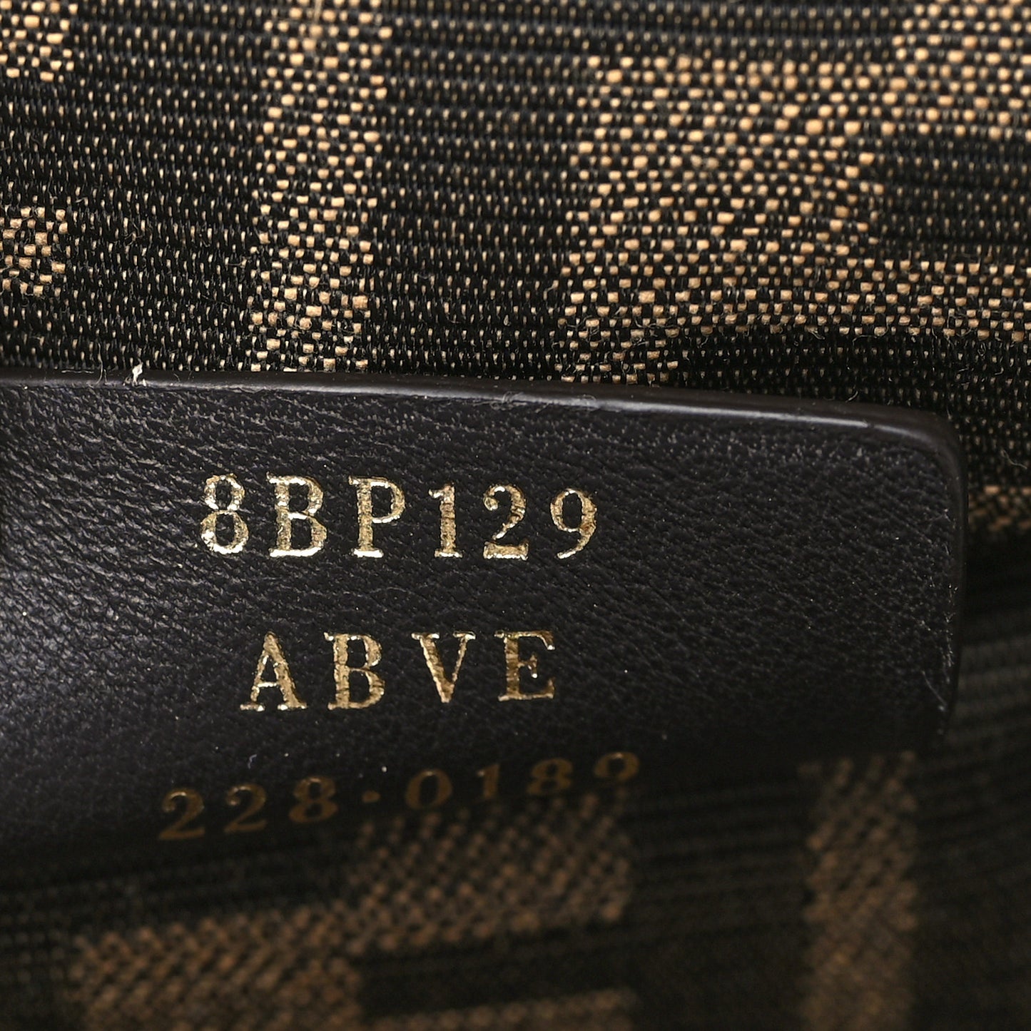 Shiny Nappa Small Fendi First Azzurro Baby